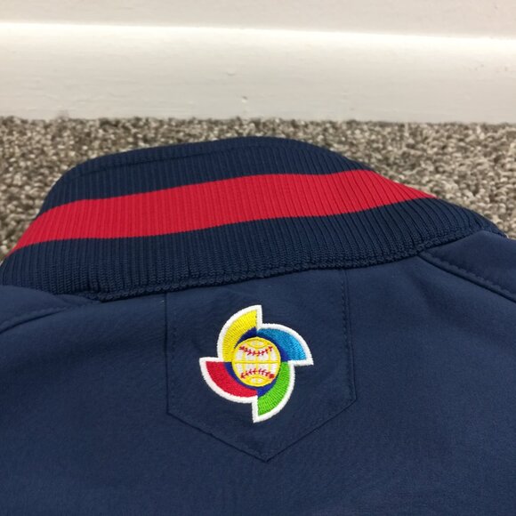 Team USA Jacket World Baseball Classic Dugout Majestic Therma Base Mens Small - Picture 7 of 8